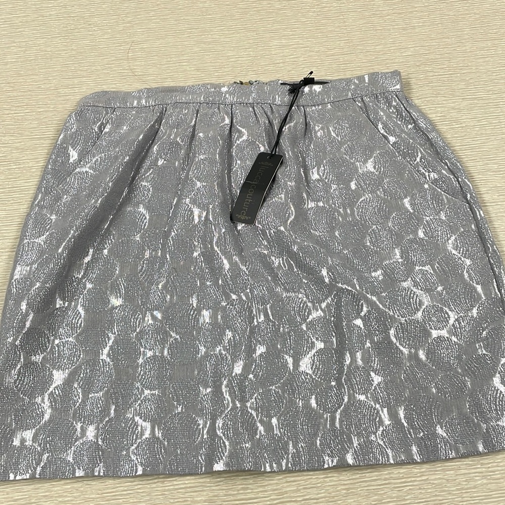 Silver skirt